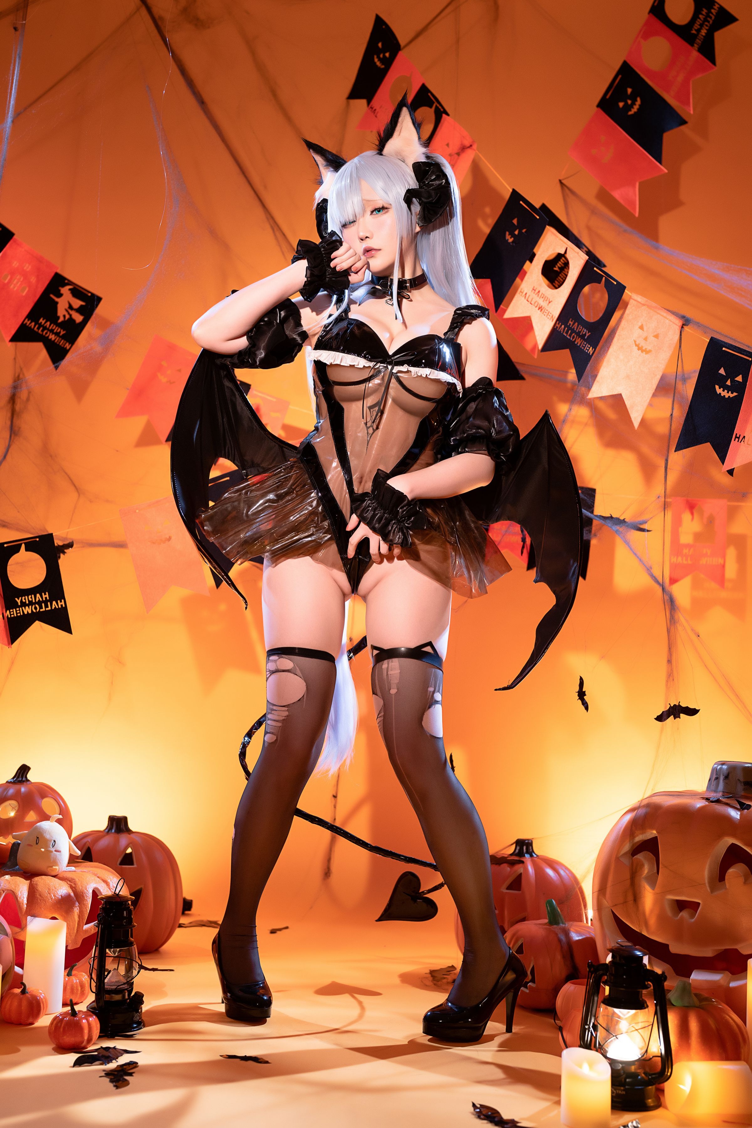 Đọc truyện hentai Tuyển tập Albums siêu phẩm Cosplay - Chap 69 - Halloween - Chichi Janus