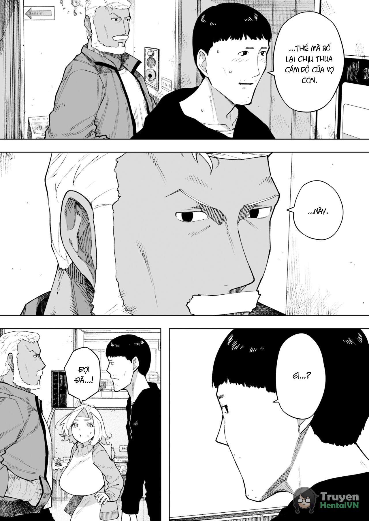 Đọc truyện hentai Bố chồng cùng con cụp ngon nghẻ - oneshot