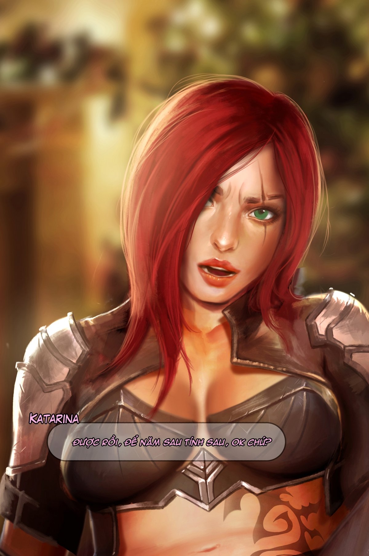 Đọc truyện hentai Cạo Lông Cho Katarina - Oneshot