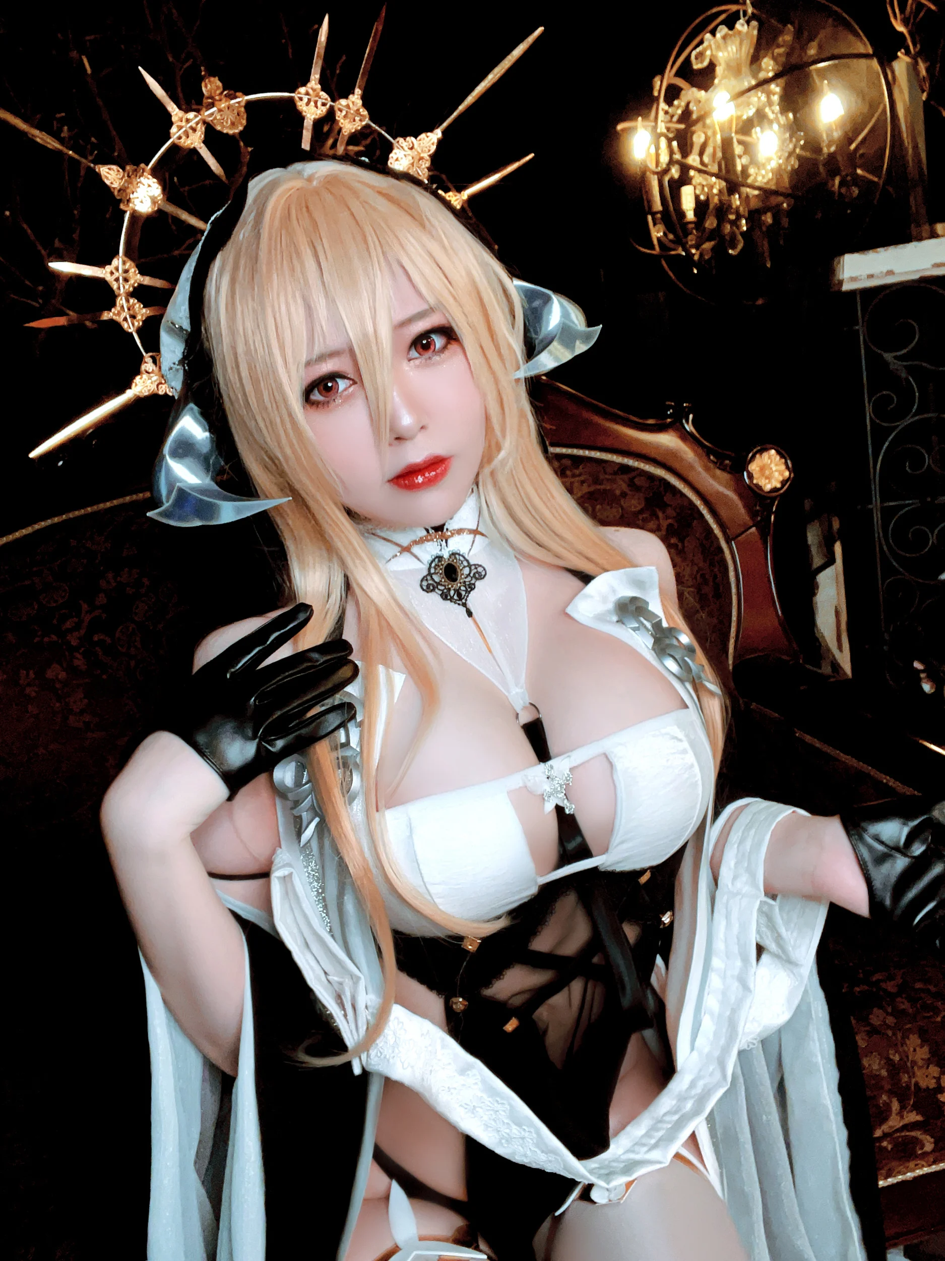 Đọc truyện hentai Tuyển tập Albums siêu phẩm Cosplay - Chap 287 - Half-Half-Child Implacable Nun