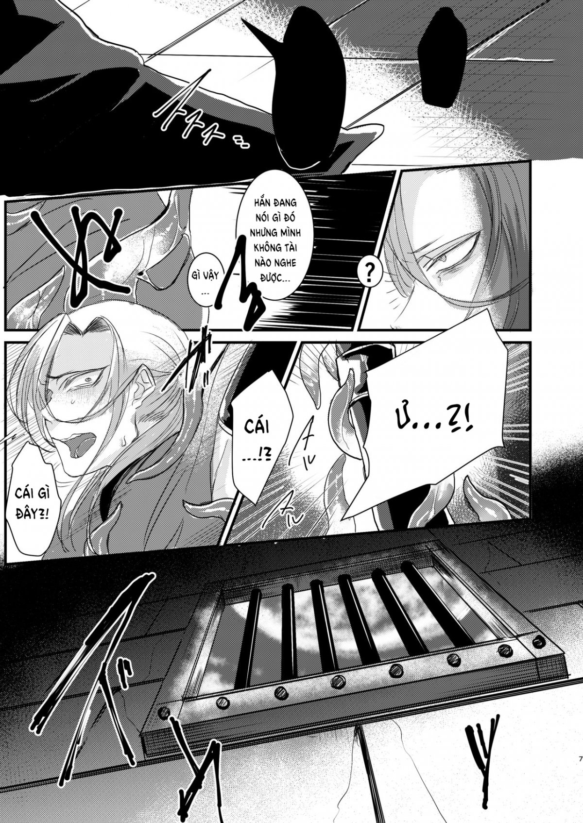 Đọc truyện hentai Câu chuyện về nam pháp sư bị xúc tu chơi Oneshot