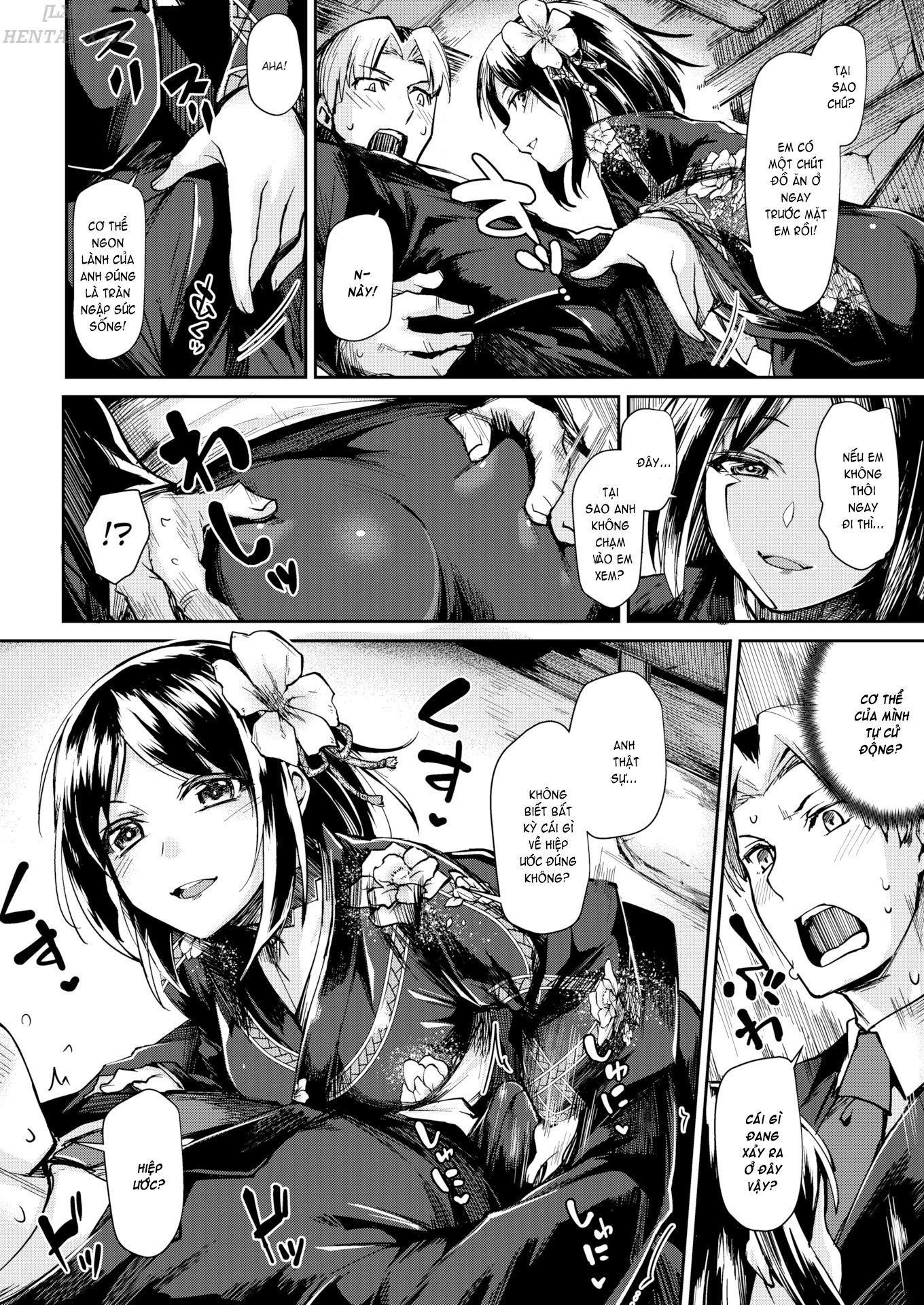 Đọc truyện hentai Caged Flower - Oneshot