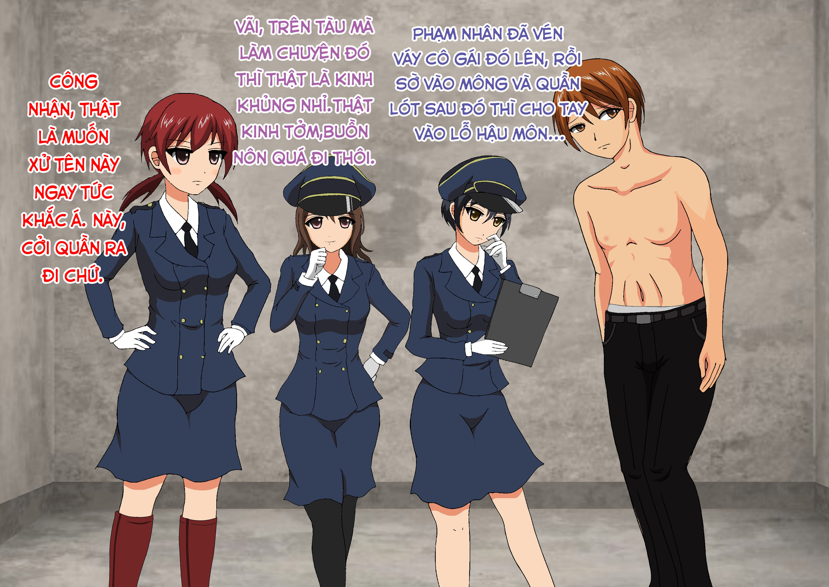 Đọc truyện hentai Nhà tù nơi tôi bị giam vì tội oan có đầy những nữ cai ngục tàn bạo - Chap 1