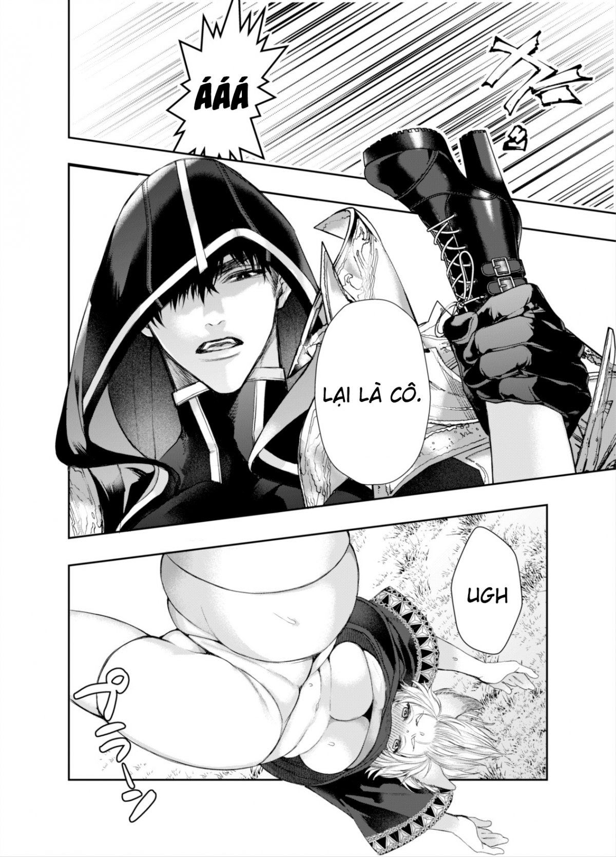Đọc truyện hentai Tôi không thể thoát khỏi Kỵ sĩ quàng khăn đỏ tinh nghịch - Part 1