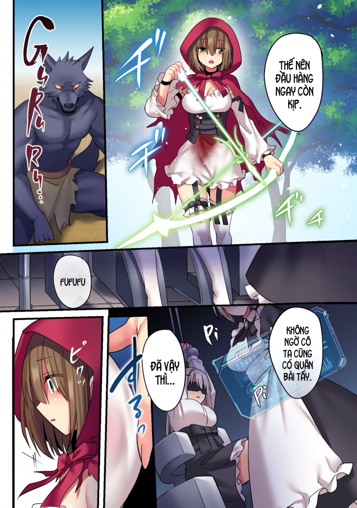 Đọc truyện hentai Cô bé quàng khăn đỏ - Oneshot
