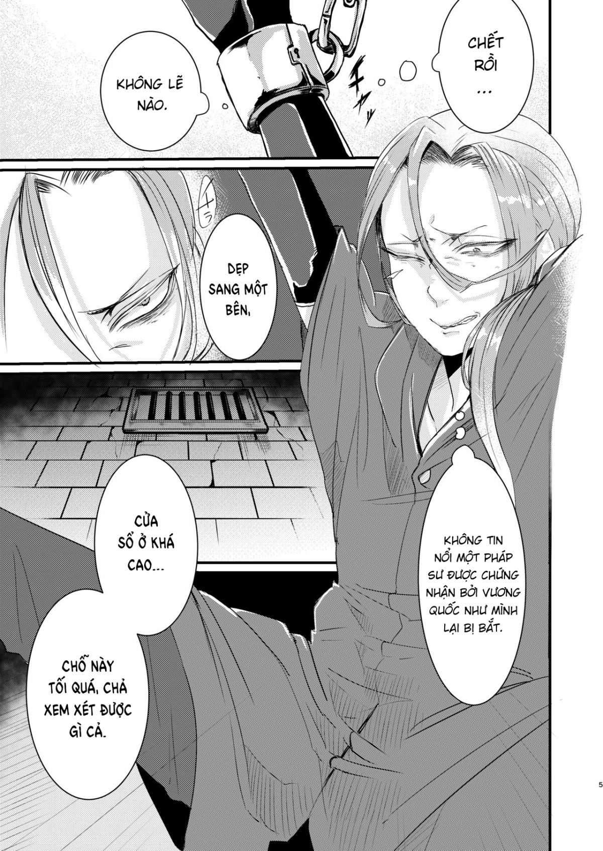 Đọc truyện hentai Câu chuyện về nam pháp sư bị xúc tu chơi Oneshot
