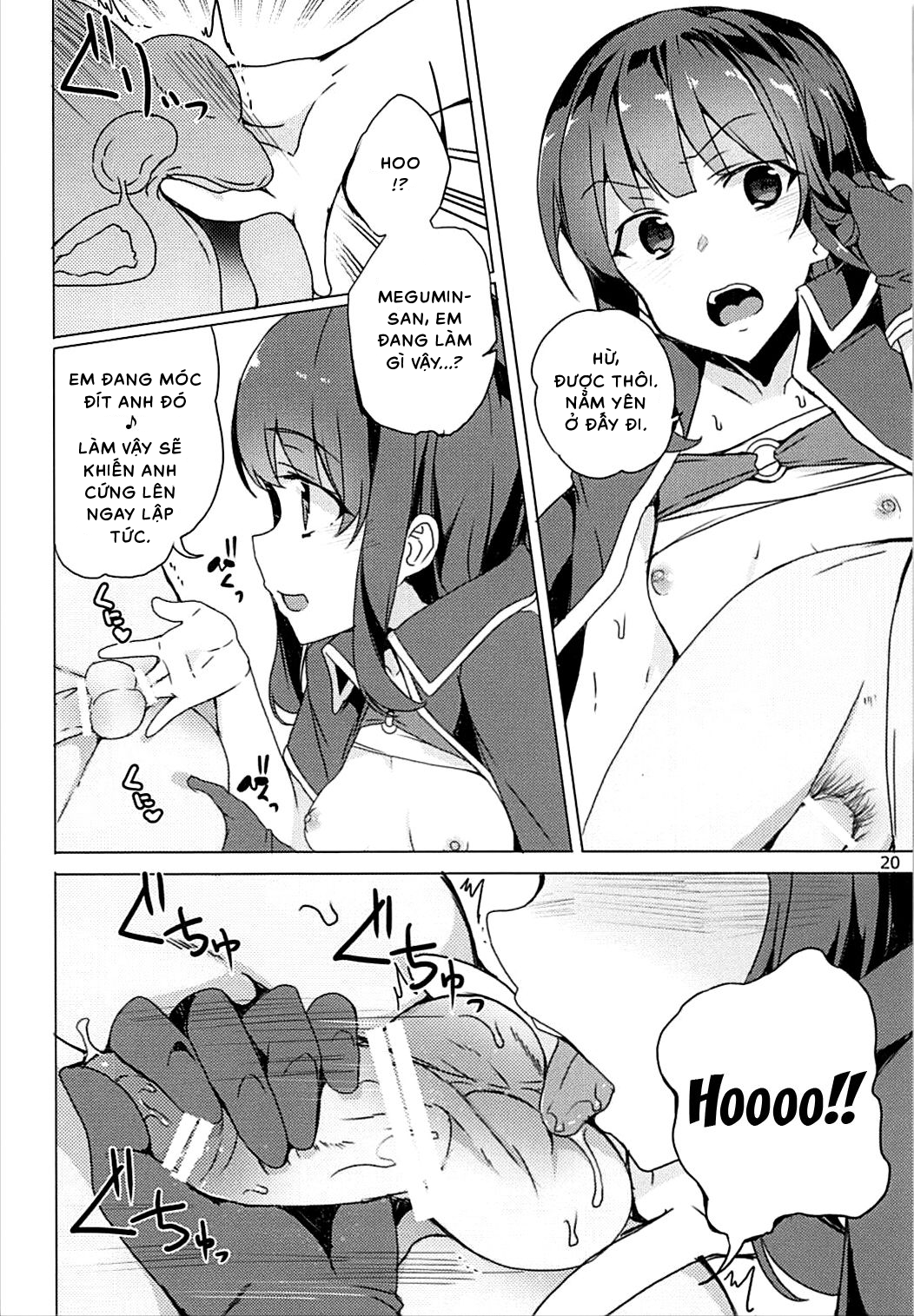 Đọc truyện hentai Kìa! Băng trộm của Megumin tái xuất! - Oneshot