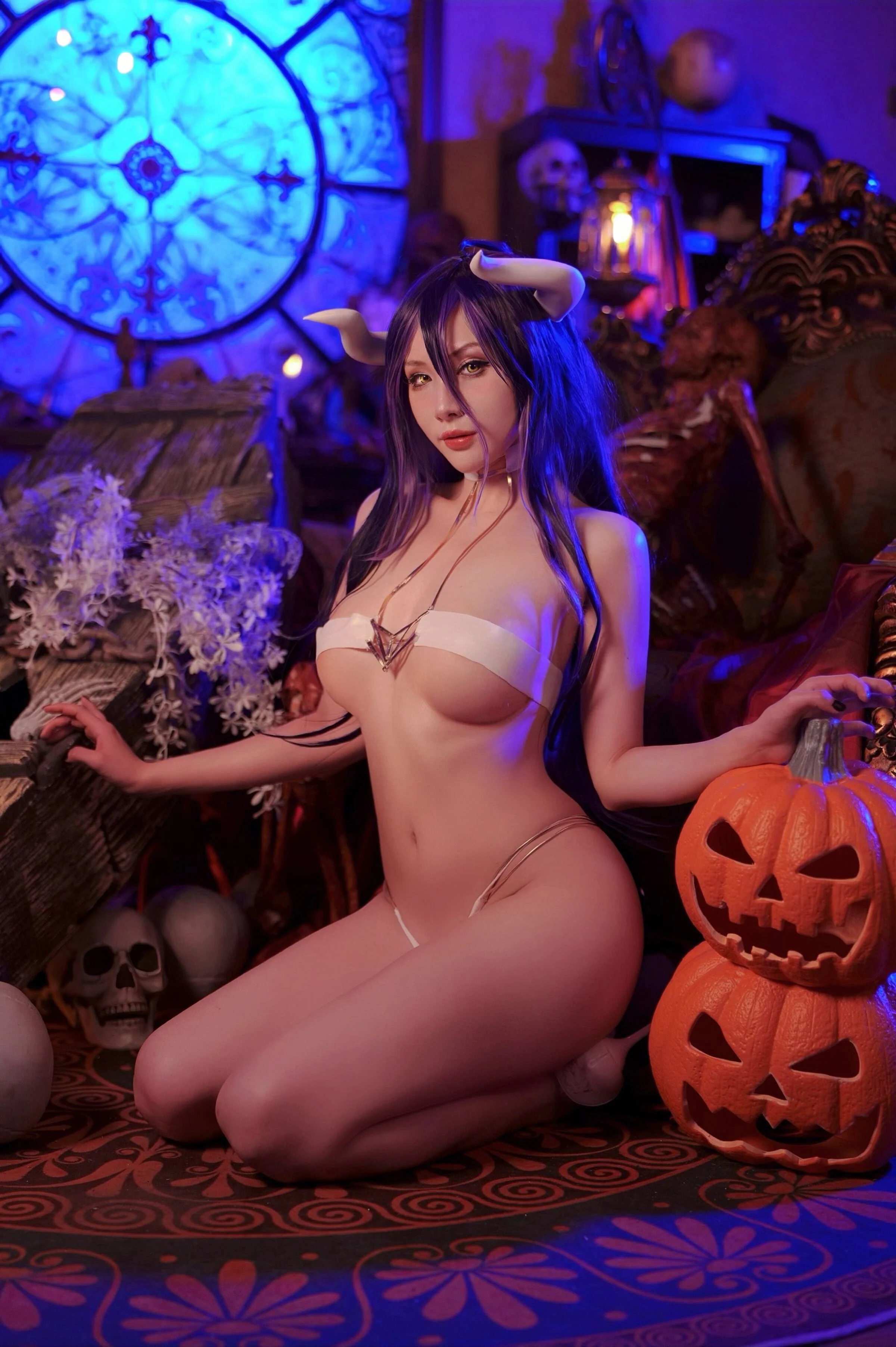 Đọc truyện hentai Tuyển tập Albums siêu phẩm Cosplay - Chap 279 - Oripiepie - Albedo