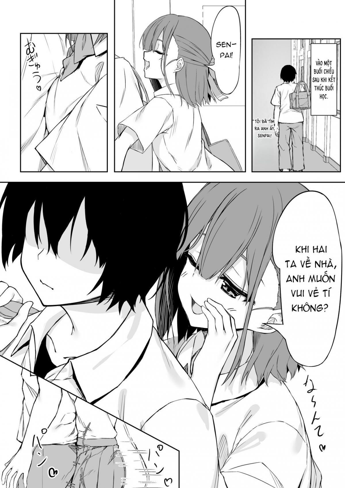 Đọc truyện hentai Ở chung nhà với cô gái đáng yêu - Oneshot