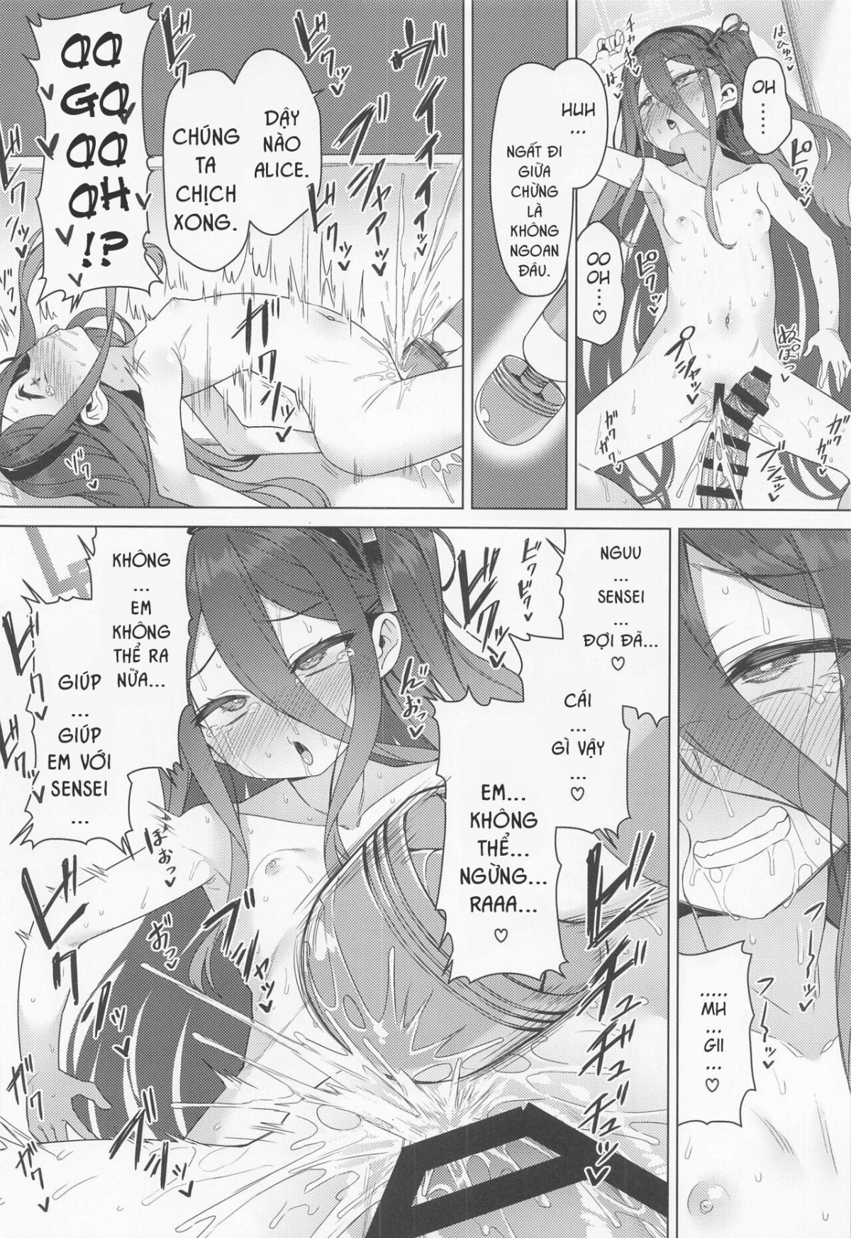 Đọc truyện hentai Alice Học Cách Dùng Gậy Phép - Oneshot