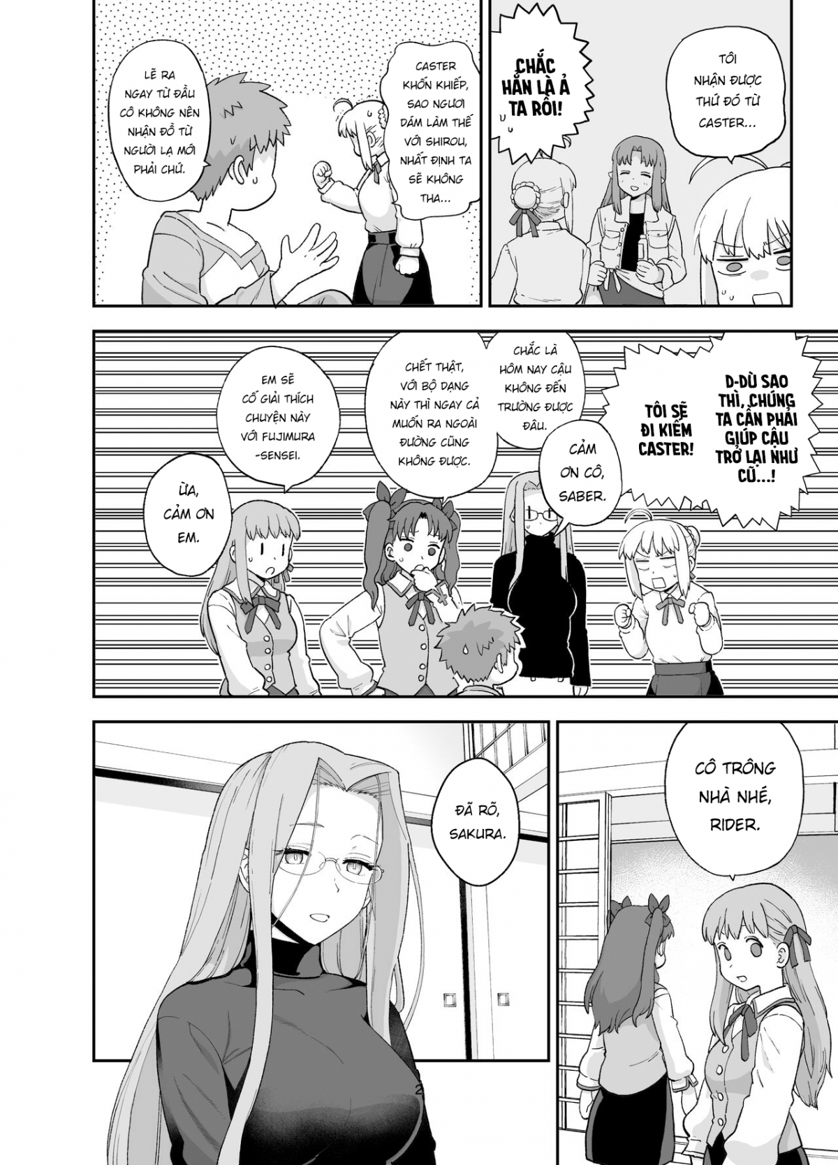 Đọc truyện hentai Ở nhà cùng Rider-san - Oneshot