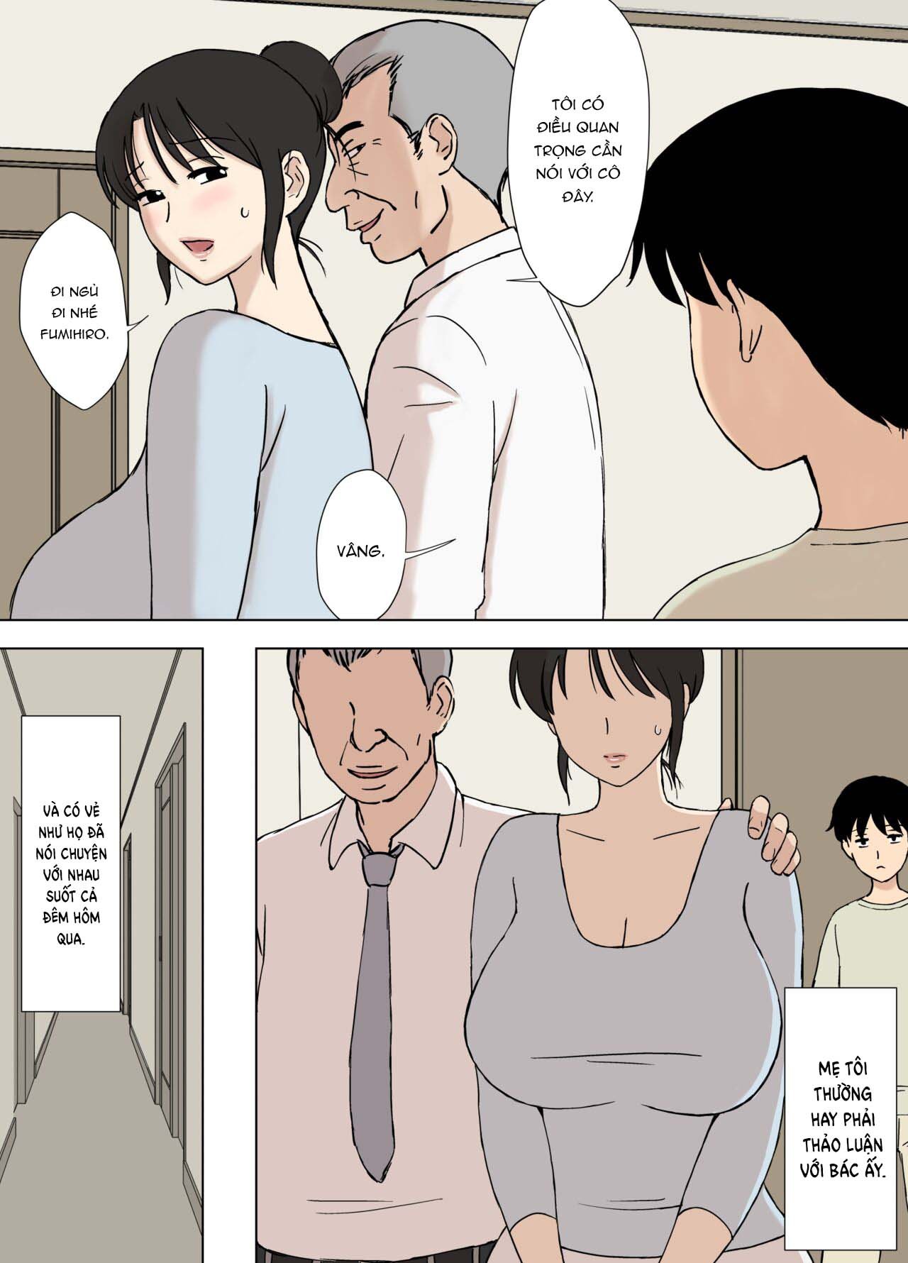 Đọc truyện hentai Mẹ là người mẹ ngoan ngoãn của Gaku-kun - Oneshot