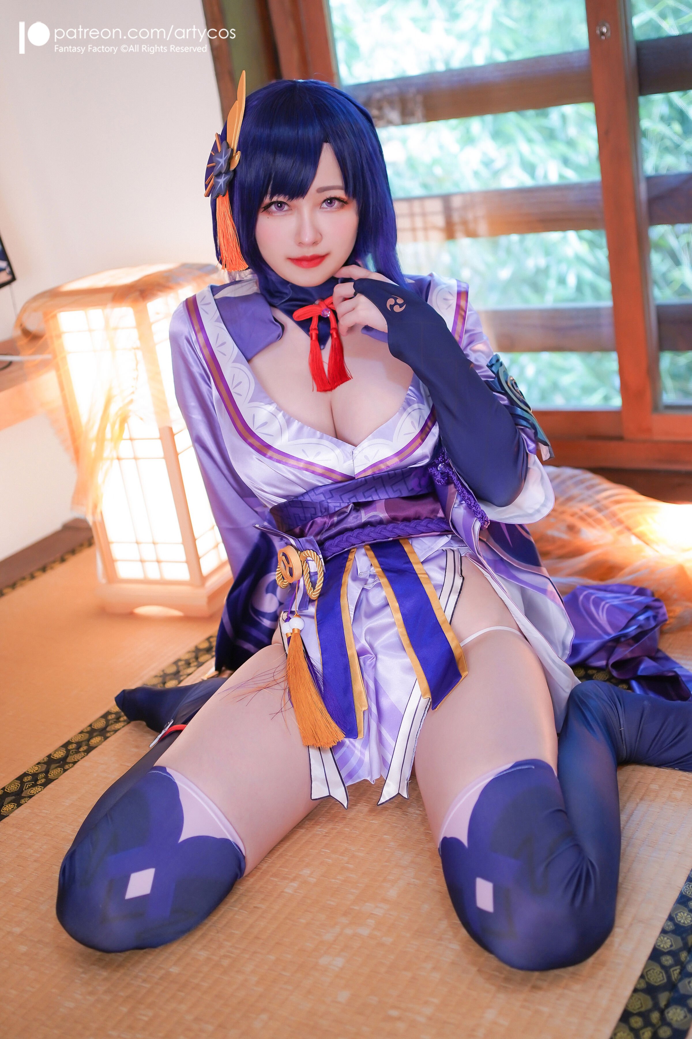 Đọc truyện hentai Tuyển tập Albums siêu phẩm Cosplay - Chap 296 - Arty Huang - Genshin Raiden Ei