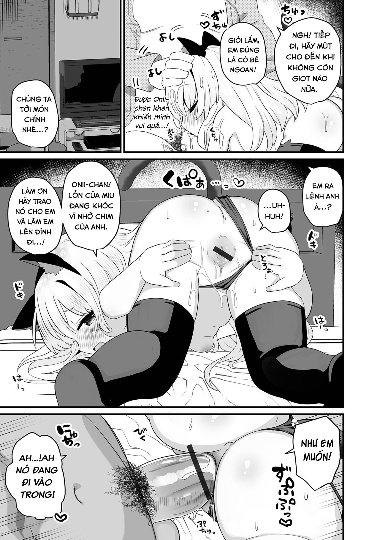 Đọc truyện hentai Bé mèo giận dỗi - Oneshot