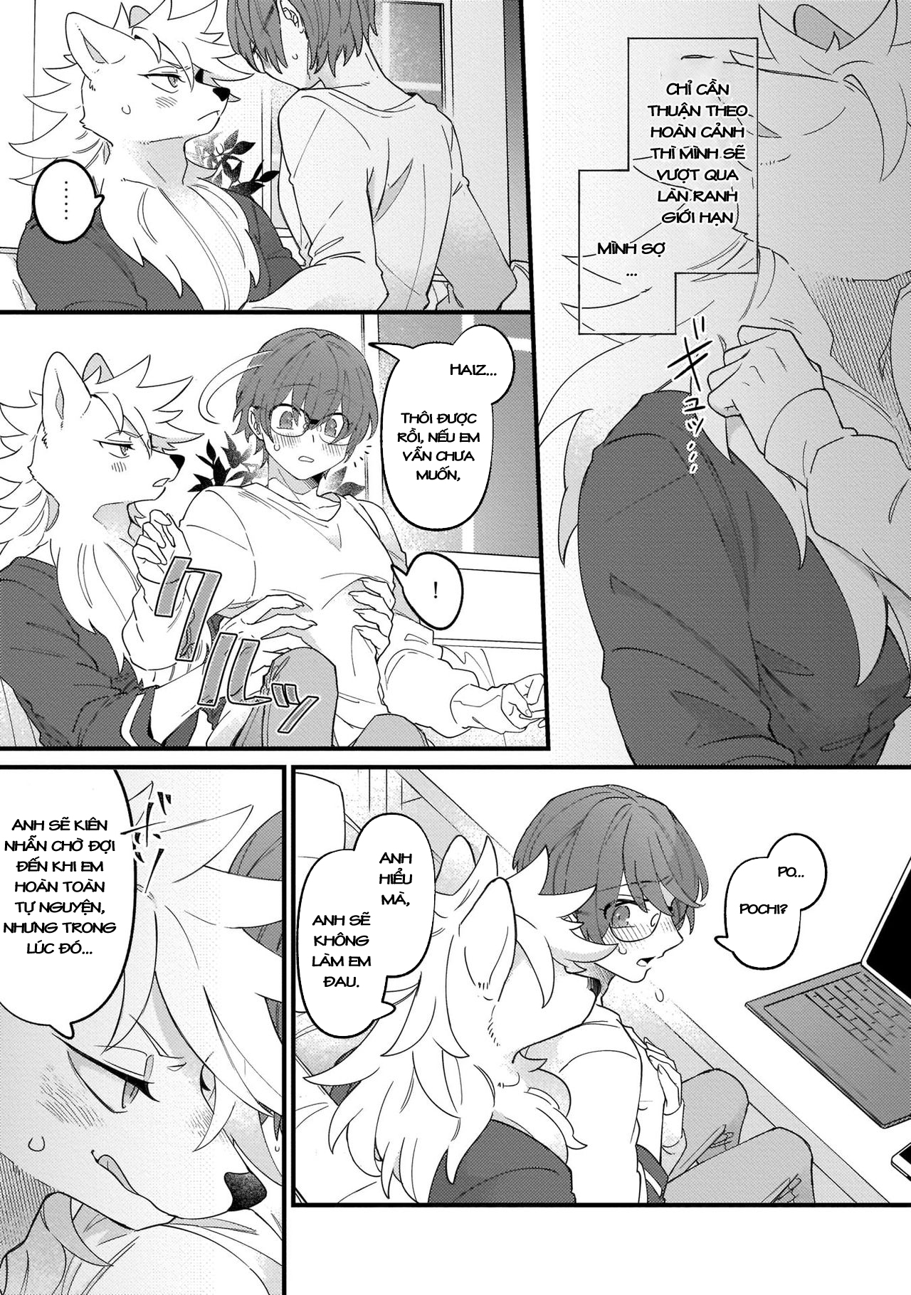 Đọc truyện hentai Trở thành gia đình với thú nhân - Chương 2