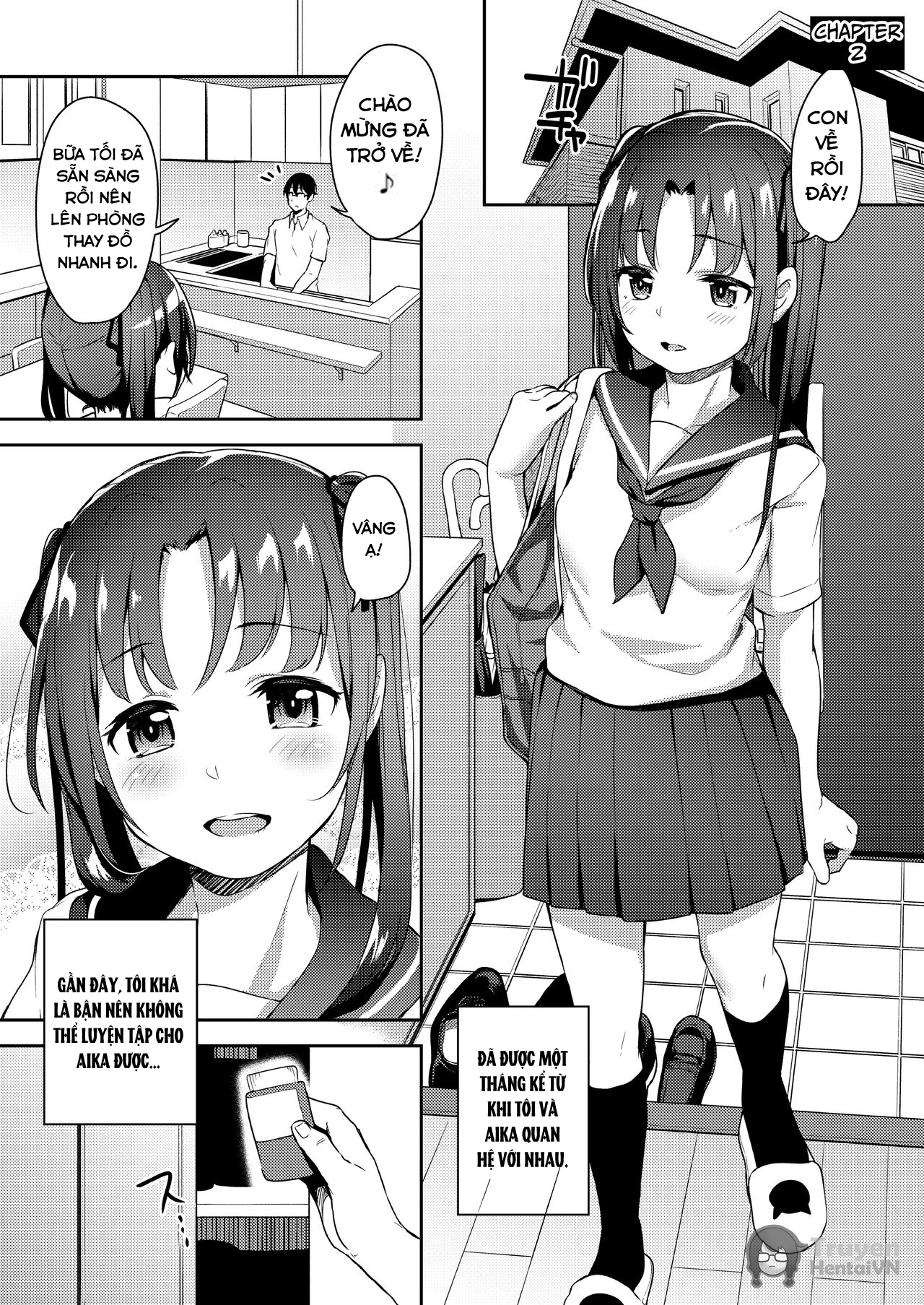 Đọc truyện hentai Aiko và tình yêu của người chú - chap 2