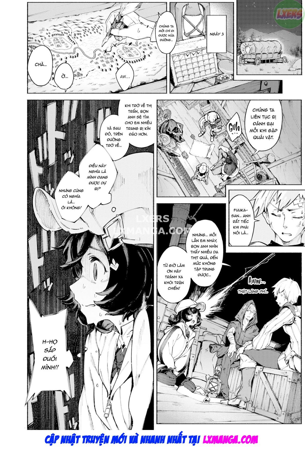 Đọc truyện hentai Cuộc hành trình dài của Boukenshers - Oneshot