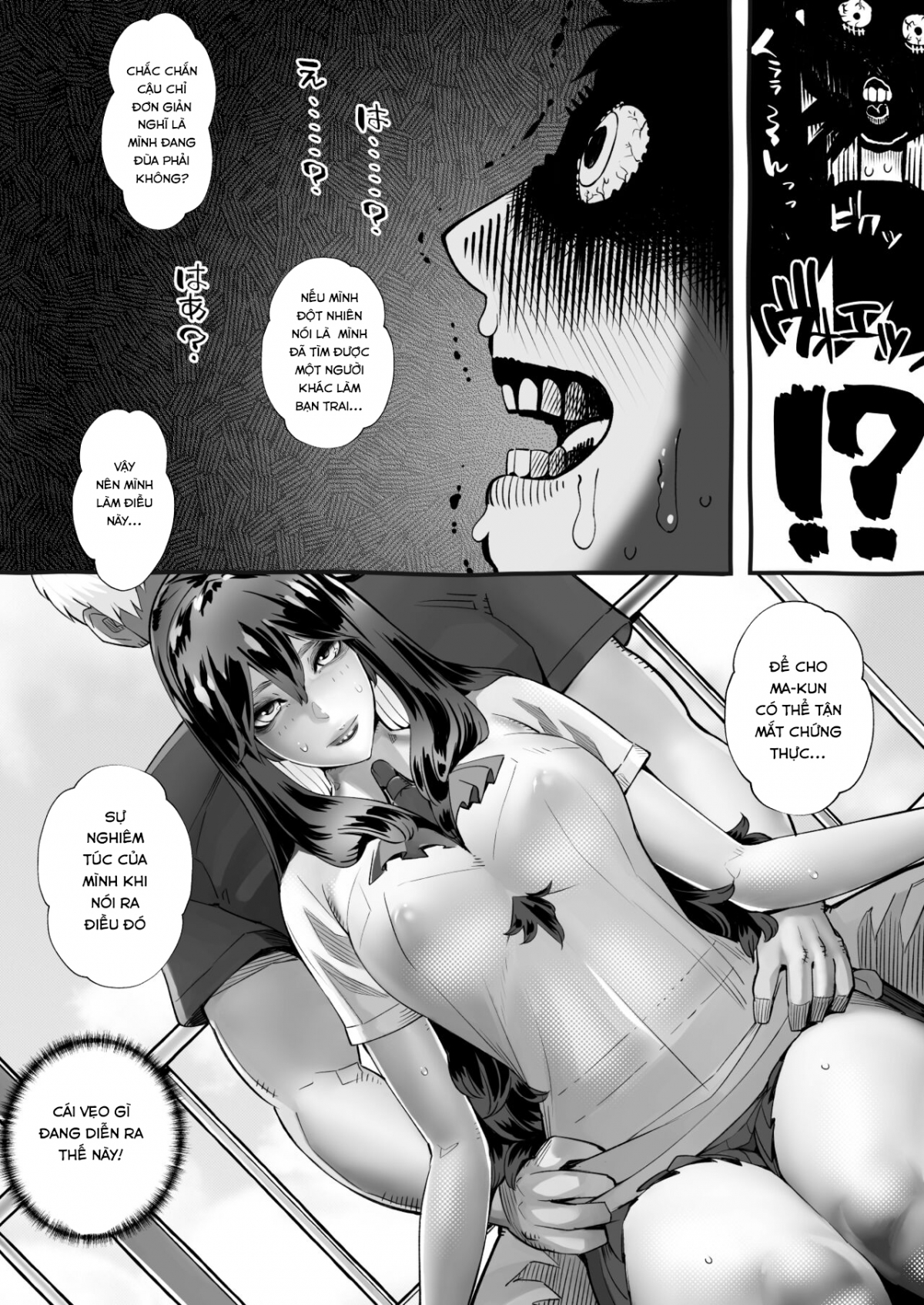 Đọc truyện hentai Boku no Kanojo ga Taninbou de Zecchou Itasu - Oneshot