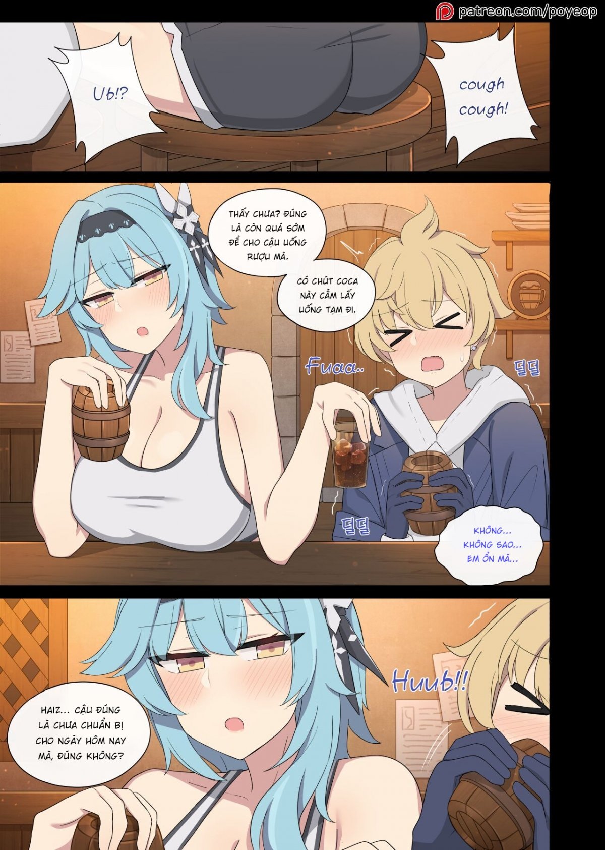 Đọc truyện hentai Eula x Mika - Oneshot