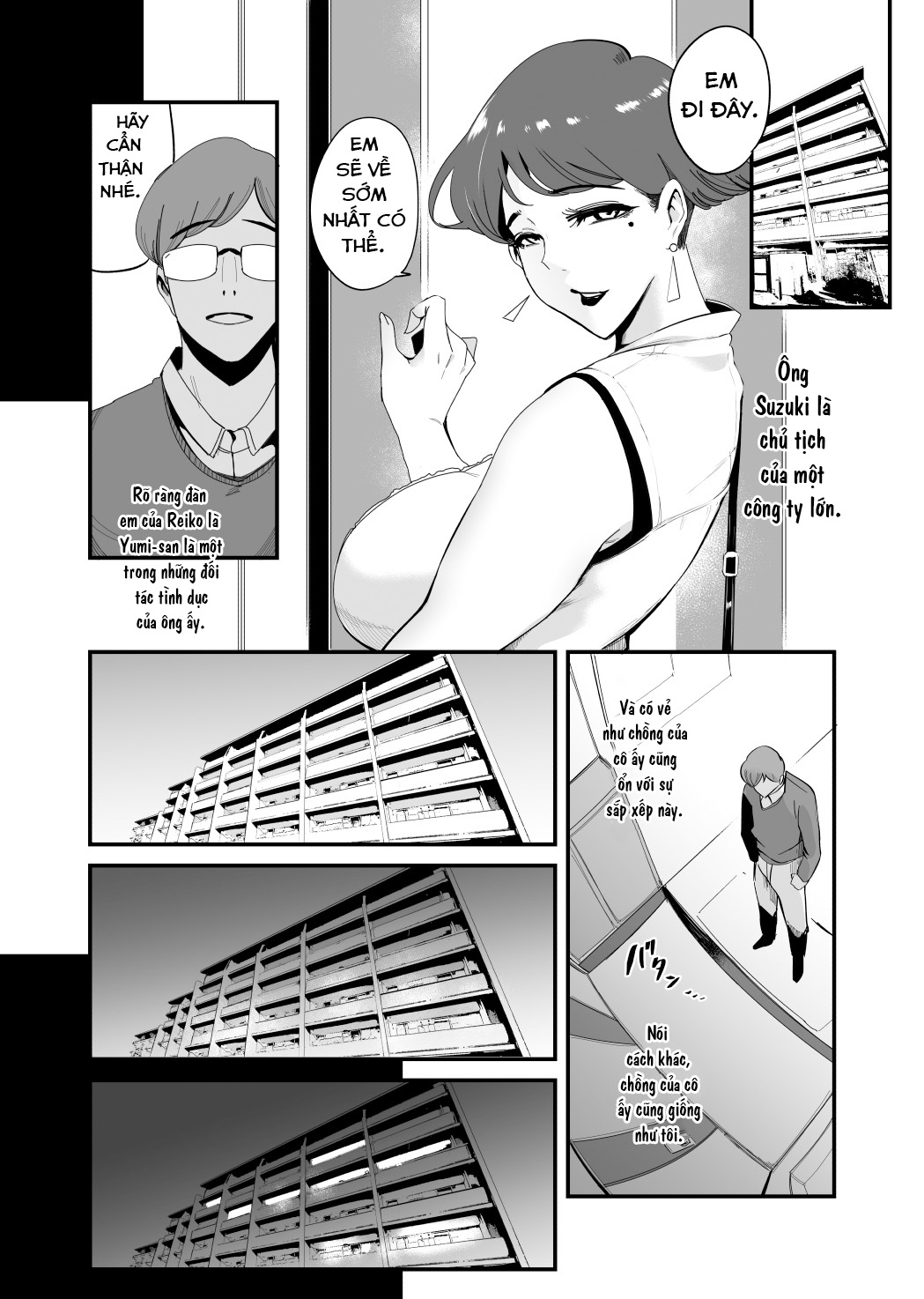 Đọc truyện hentai Cô vợ dâm với chiếc mặt nạ bún cua Part 2 - Chap 1