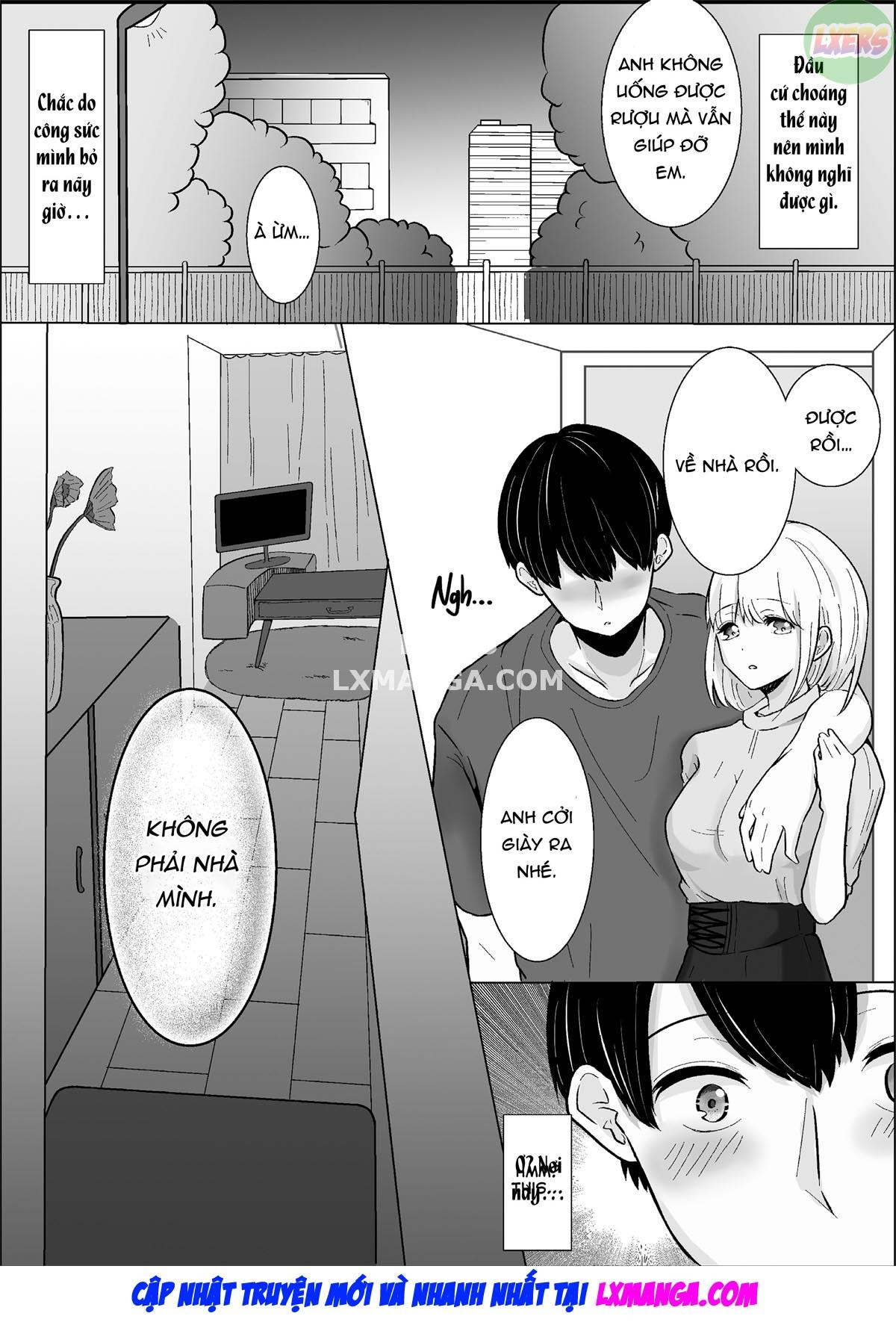 Đọc truyện hentai Đưa bạn gái nát rượu về! bantumlum - Oneshot