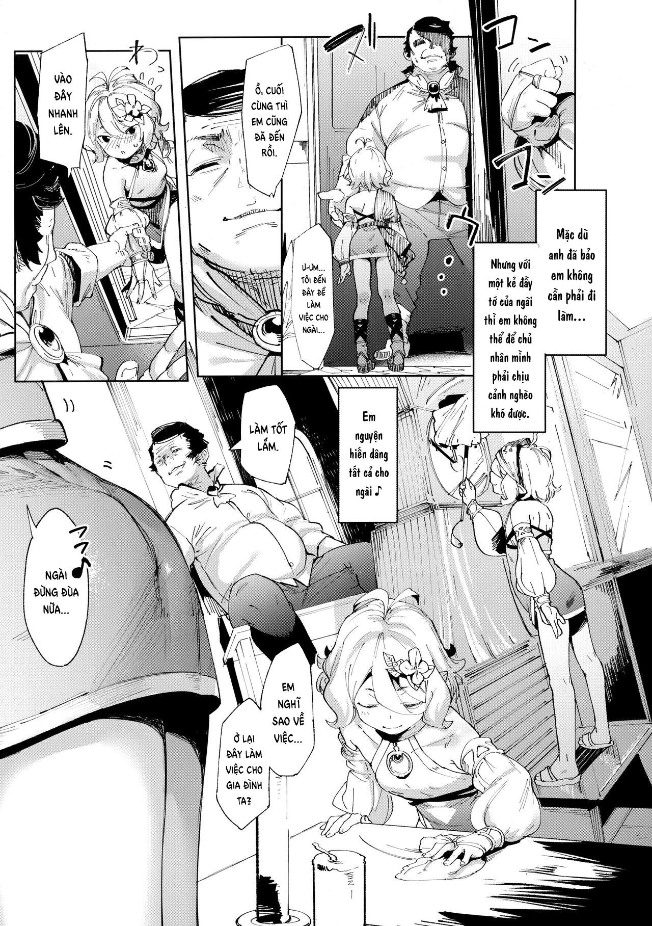 Đọc truyện hentai Em xin lỗi Aruji-sama - Chap 1