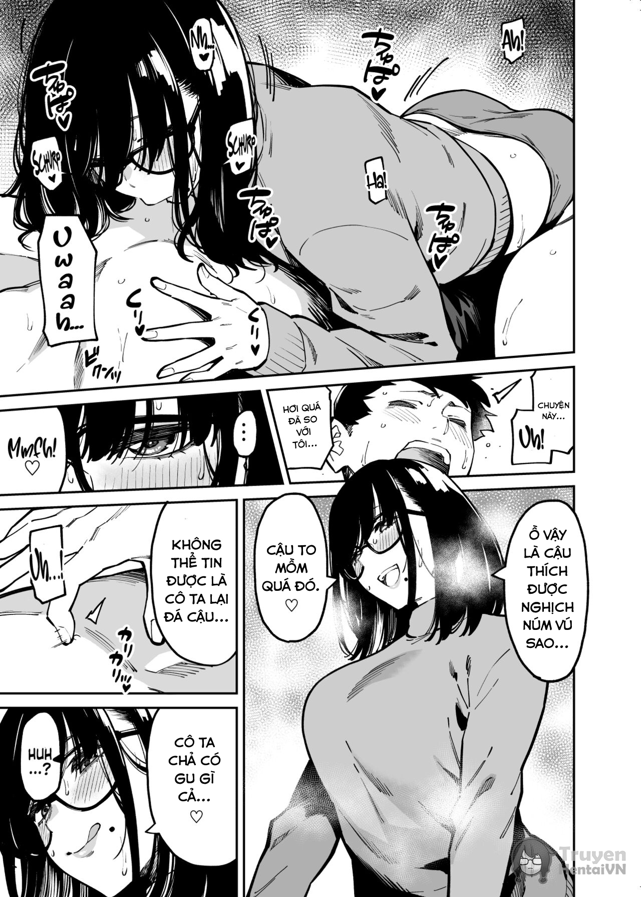 Đọc truyện hentai Comforted by the Sloppy Girl Next Door - chap 1