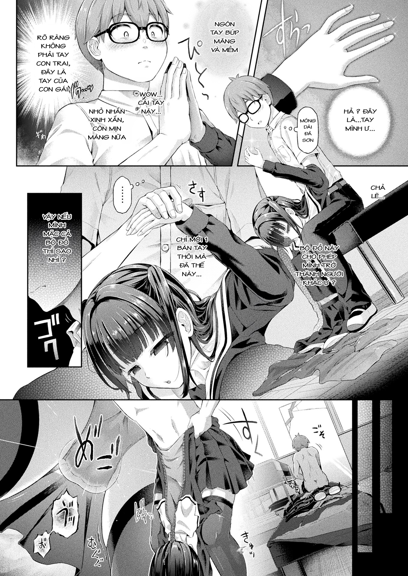 Đọc truyện hentai Chuyện kể về thanh niên chuyên bị bắt nạt và cái máy thay đổi cuộc đời của anh ấy - Chap 1