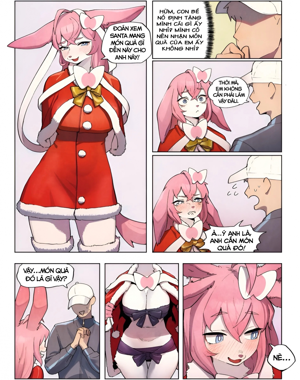 Đọc truyện hentai Santa Sylveon - Oneshot