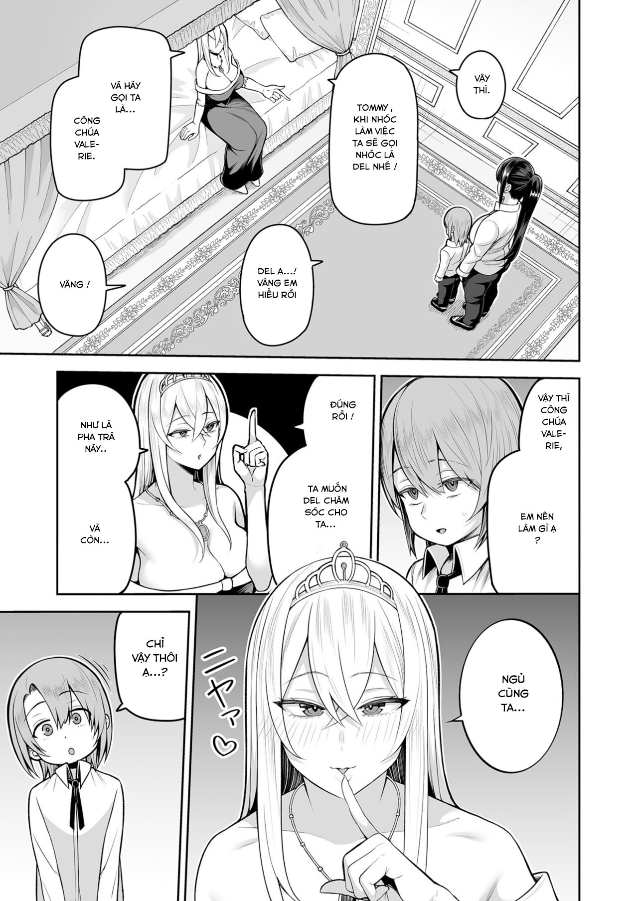 Đọc truyện hentai Valerie Monogatari ~Oujo-sama wa Yaritai Houdai - Chap 2