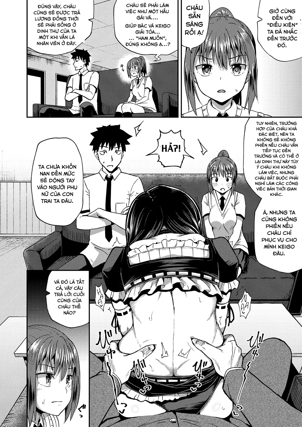 Đọc truyện hentai Cô bạn thuở nhỏ là hầu gái mồm lồn của tôi - Chap 1