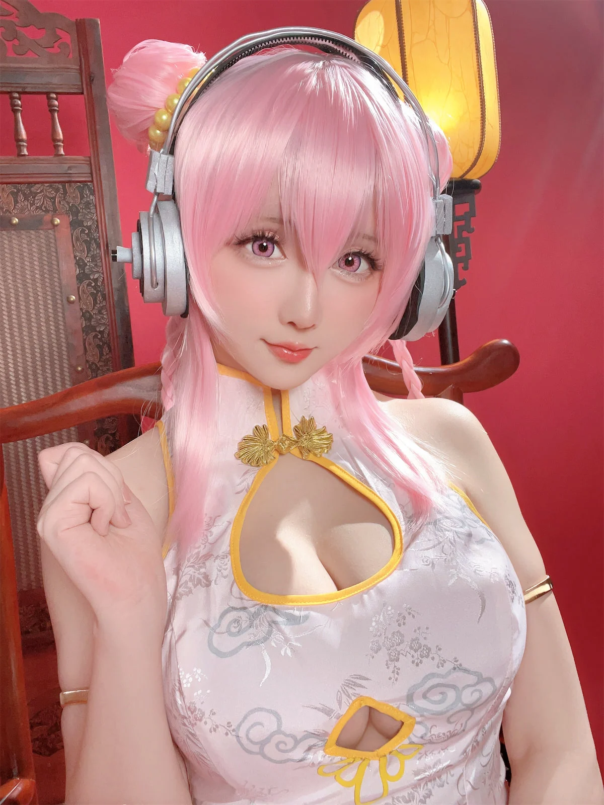 Đọc truyện hentai Tuyển tập Albums siêu phẩm Cosplay - Chap 378 - Star Chichi - Super Sony Cheongsam