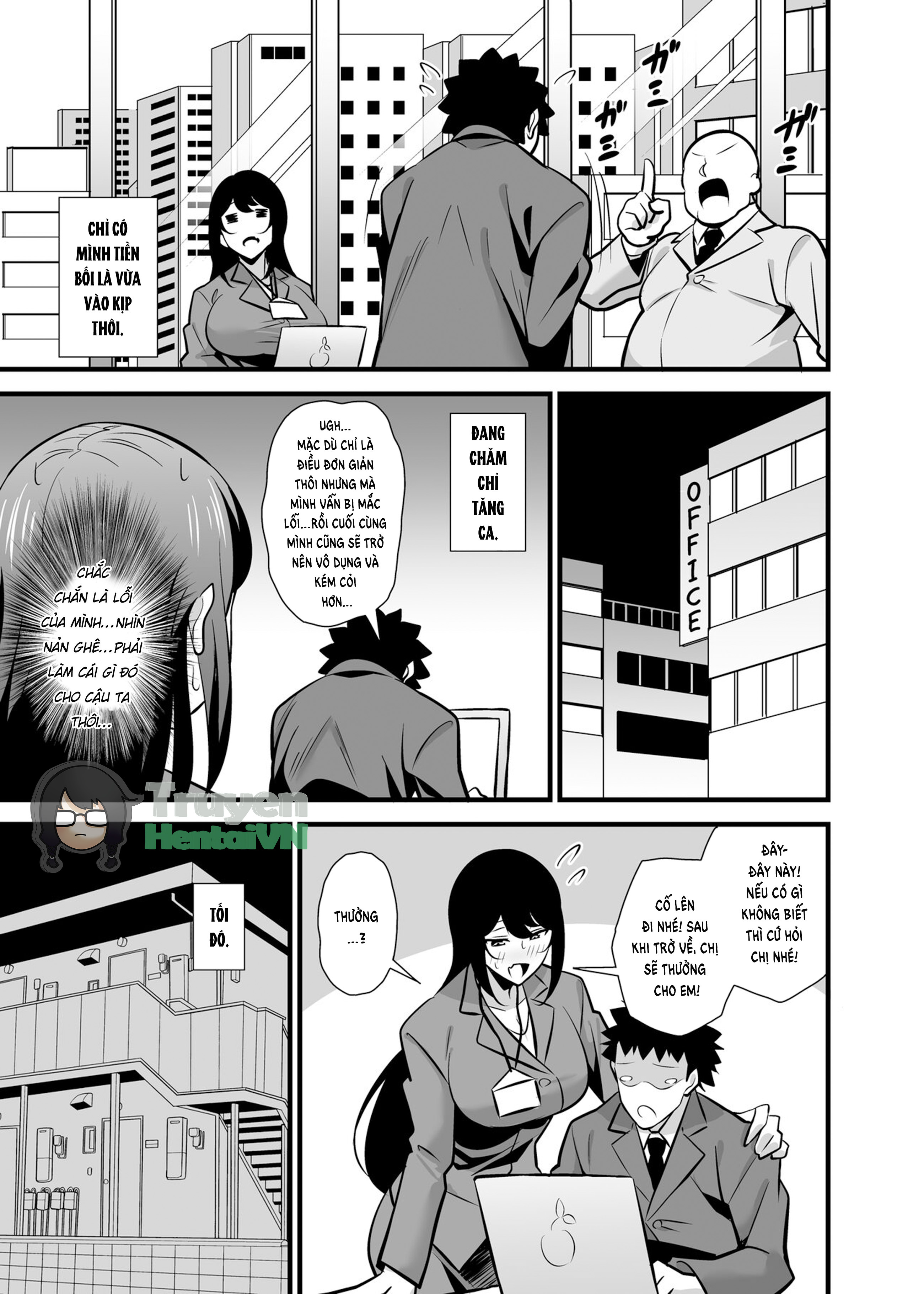 Đọc truyện hentai Chị Sếp chơi trò mẹ con vào ngày nghỉ cùng nhân viên - Oneshot