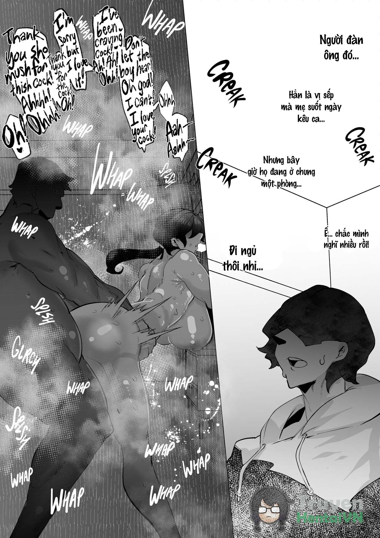 Đọc truyện hentai Người mẹ góa phụ này nào cũng bị sếp phạt Oneshot