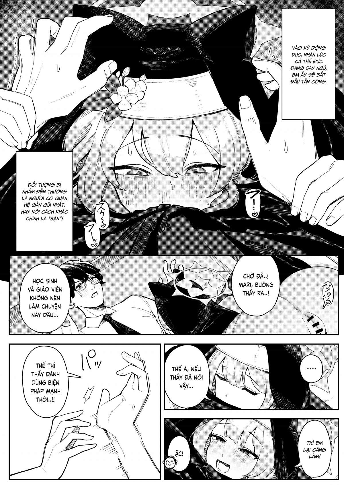 Đọc truyện hentai Iochi Mari và Các biện pháp đối phó với kỳ động dục - Oneshot