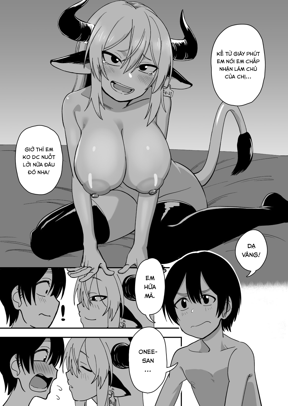 Đọc truyện hentai Mesu Ushi Shoufu no Ouji-sama - Oneshot