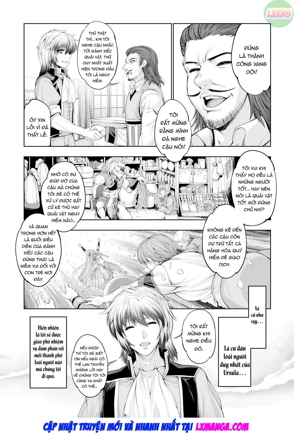Đọc truyện hentai Rạp xiếc lãng mạn Cô gái quái vật - Chap 2