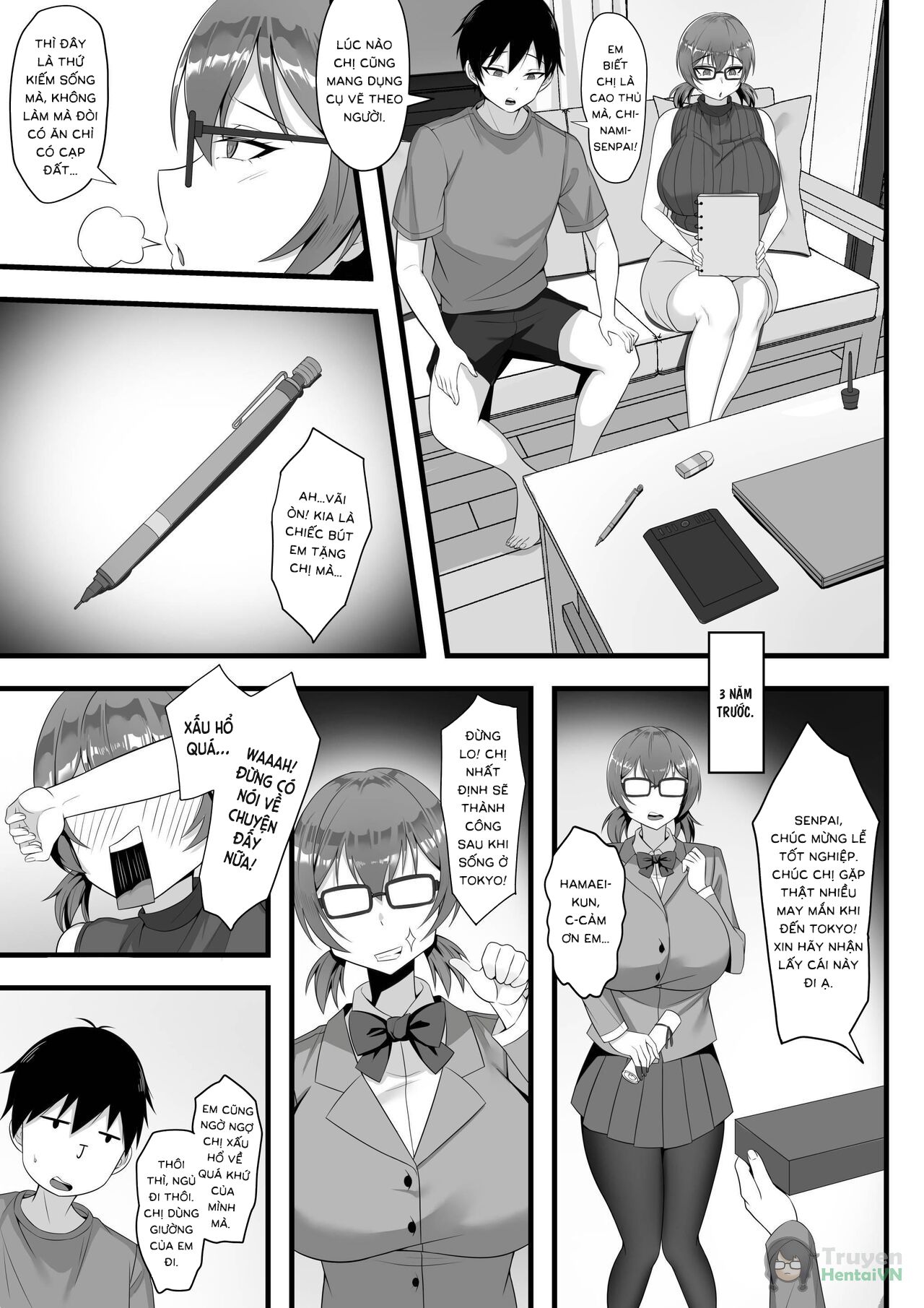 Đọc truyện hentai Cuộc sống tình dục ở thủ đô - chap 3