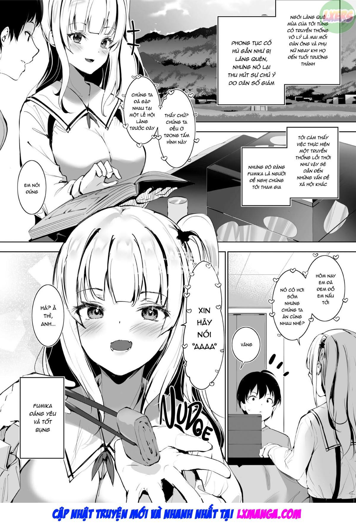Đọc truyện hentai Inaka no Furui Shikitari de Namaiki Shoujo to Ikinari Kekkon suru Koto ni Natta Hanashi - Oneshot