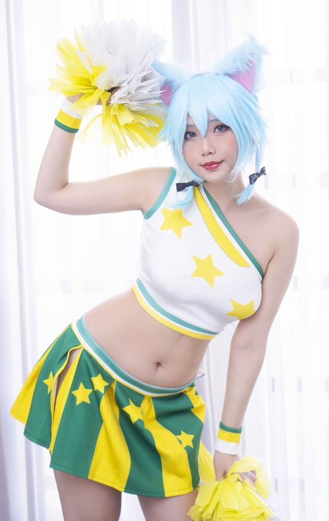 Đọc truyện hentai Tuyển tập Albums siêu phẩm Cosplay - Chap 702 - Hana Bunny – Sinon Cheerleader
