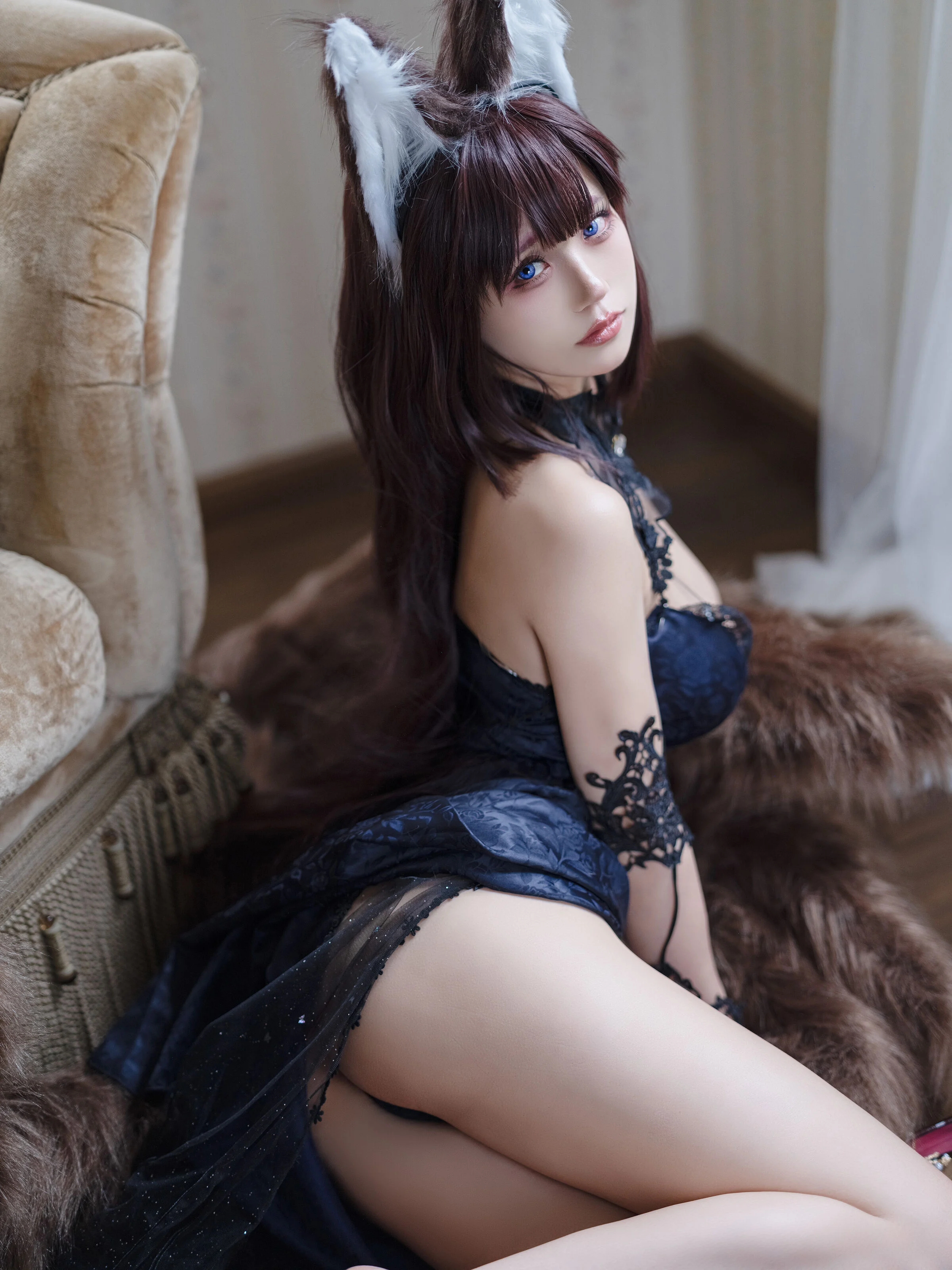 Đọc truyện hentai Tuyển tập Albums siêu phẩm Cosplay - Chap 225 - [Chiyo Ogura w] Amagi Red