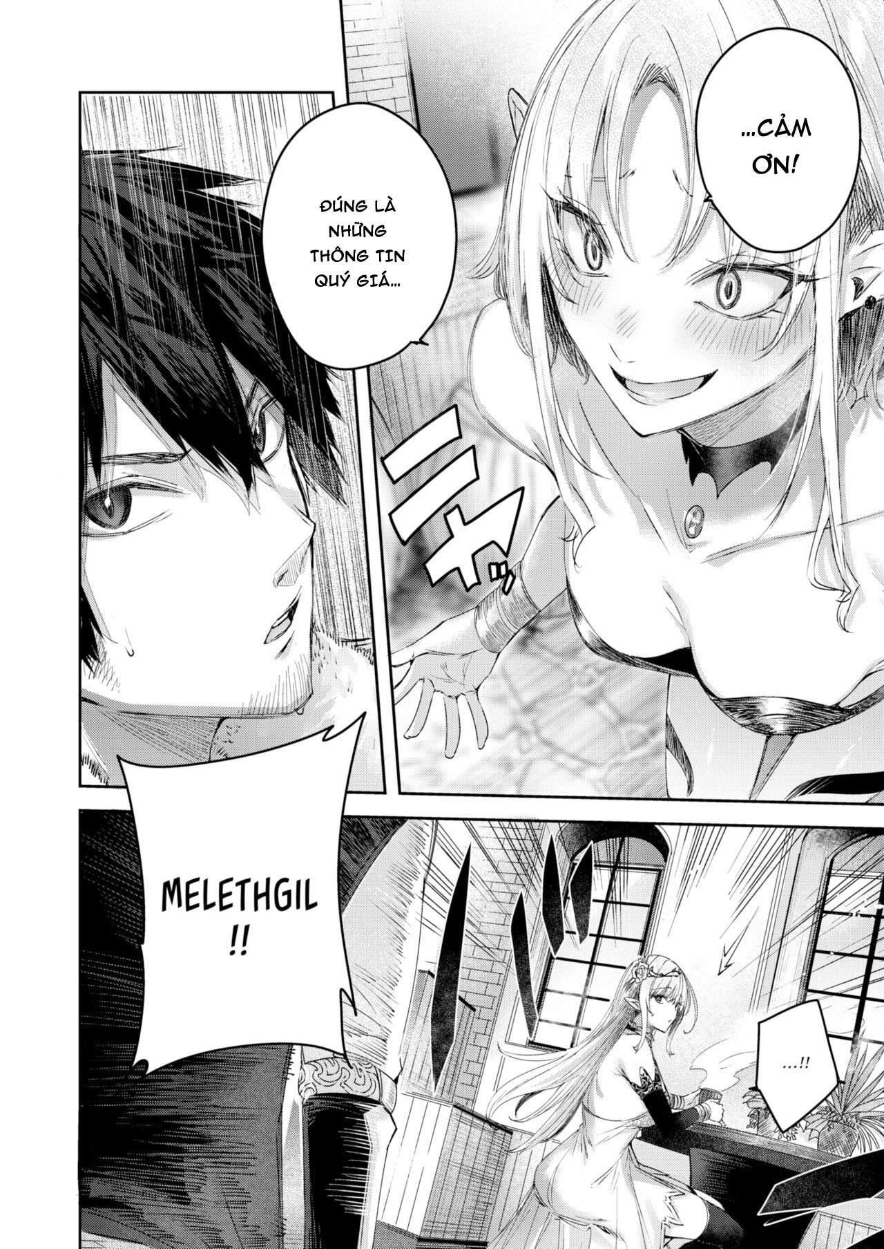 Đọc truyện hentai Anh chàng thợ săn và cô yêu tinh may mắn - Chap 2