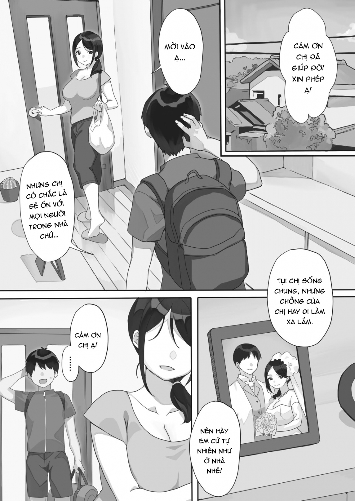 Đọc truyện hentai Genchi Tsuma Dekimashita - Oneshot