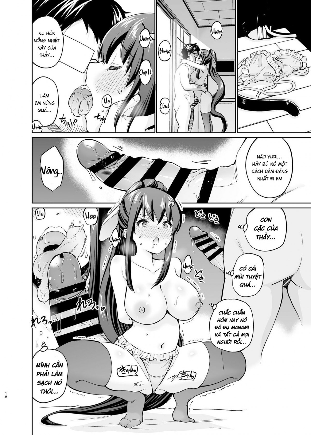 Đọc truyện hentai Câu chuyện về việc quay và chia sẻ video của một nhân viên hội học sinh - Oneshot