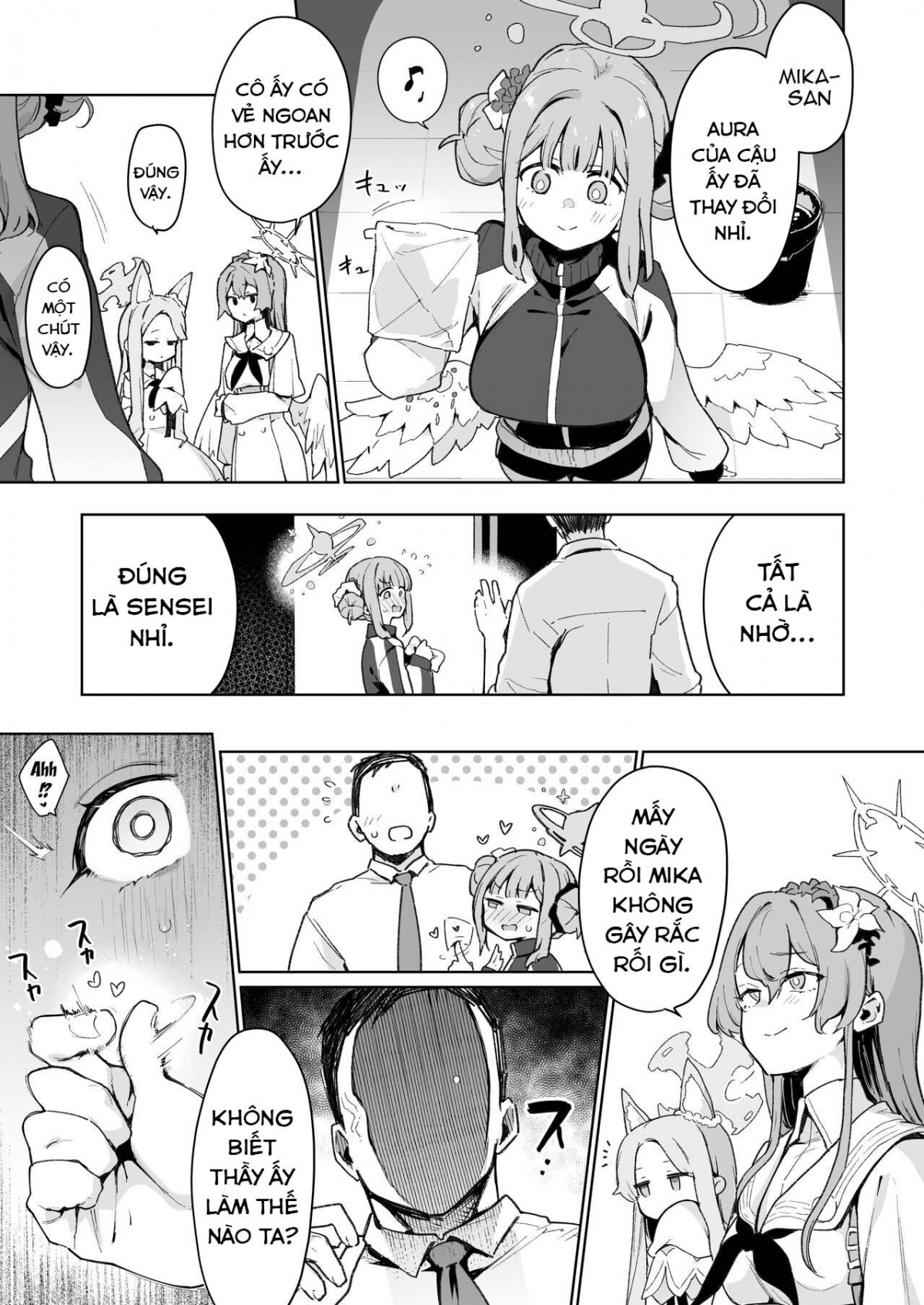 Đọc truyện hentai Mika muốn được phạt (Blue Archive) - Oneshot