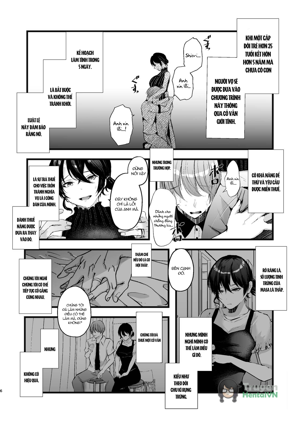 Đọc truyện hentai Seifu Kounin Sex Counselor ni Netorareta Boku no Tsuma - Oneshot