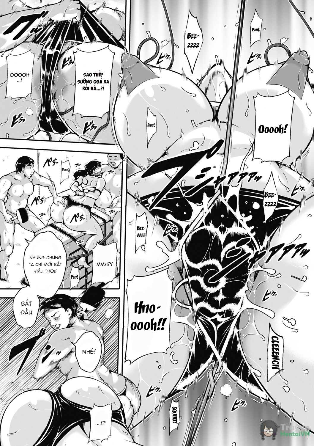 Đọc truyện hentai Akaneiro ni Modaeru Hitozuma - Wife Writhing in Madder - Oneshot