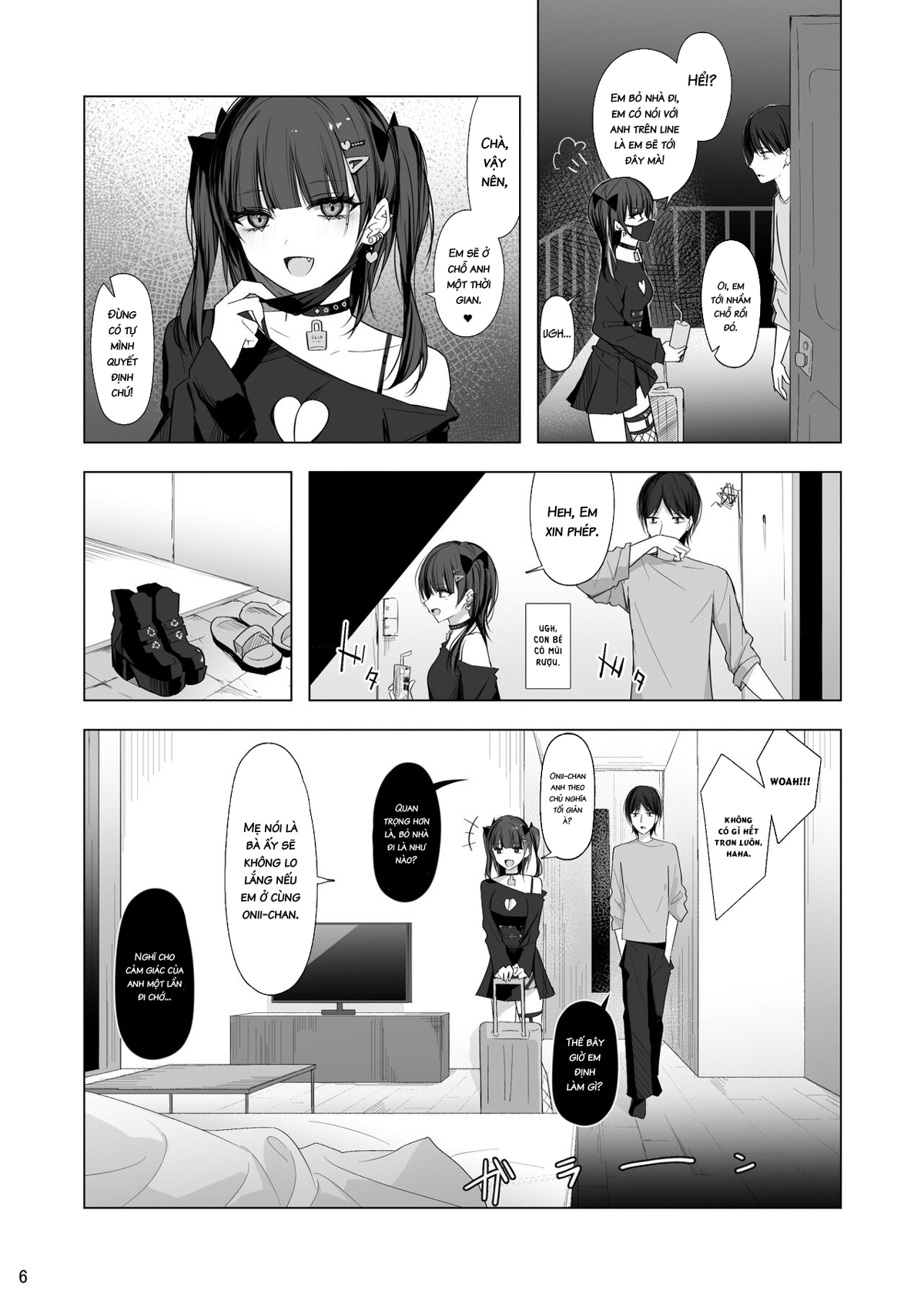 Đọc truyện hentai Cô em gái Ririno-chan xấc xược - Oneshot