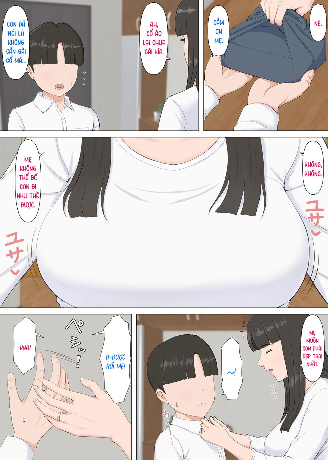 Đọc truyện hentai Kazu-kun và mẹ - Oneshot