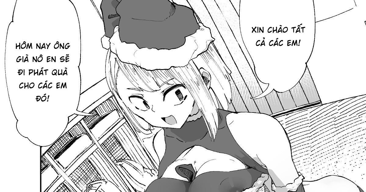 Đọc truyện hentai Chị trông trẻ đóng giả làm ông già Noel và lũ trẻ Oneshot